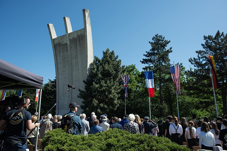 Das Luftbrückendenkmal.